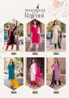 Rajrani By Wooglee Viscose Threadwork Kurti With Pant Dupatta Best Wholesale Shop In Surat
